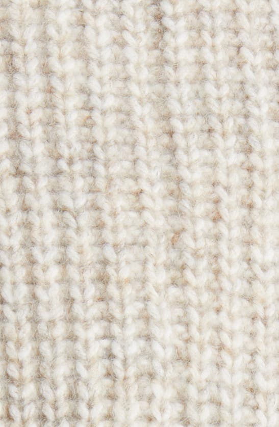 Wit & Wisdom Marled Blouson Sleeve Cardigan In Heather Mocha