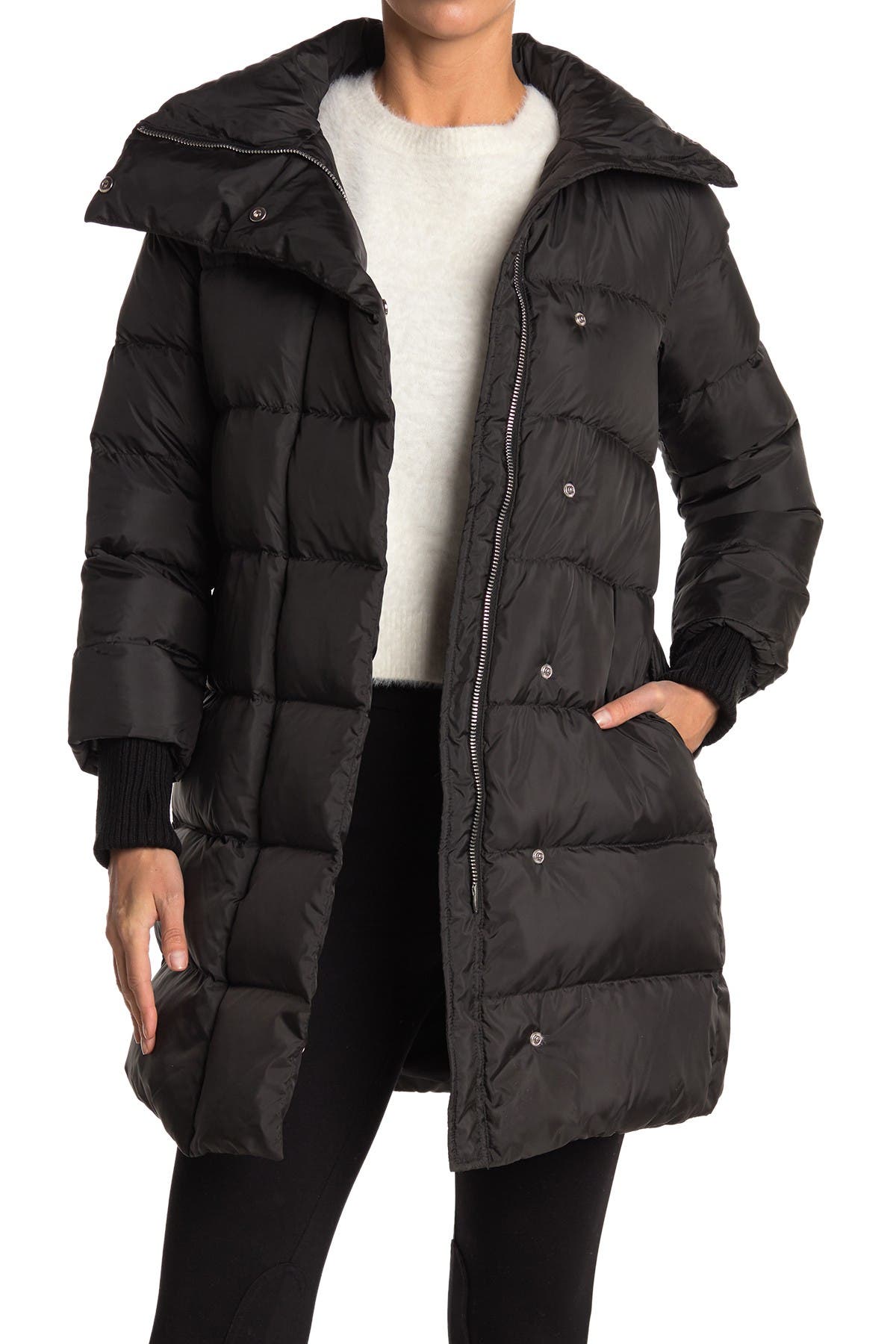 dvf down coat