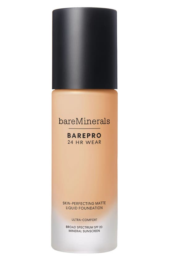 Shop Bareminerals Barepro 24hr Wear Skin-perfecting Matte Liquid Foundation Mineral Spf 20 Pa++ In Light 20 Warm