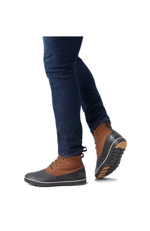 Sorel Cheyanne Metro Ii Waterproof Duck Boot In Velvet Tan/black