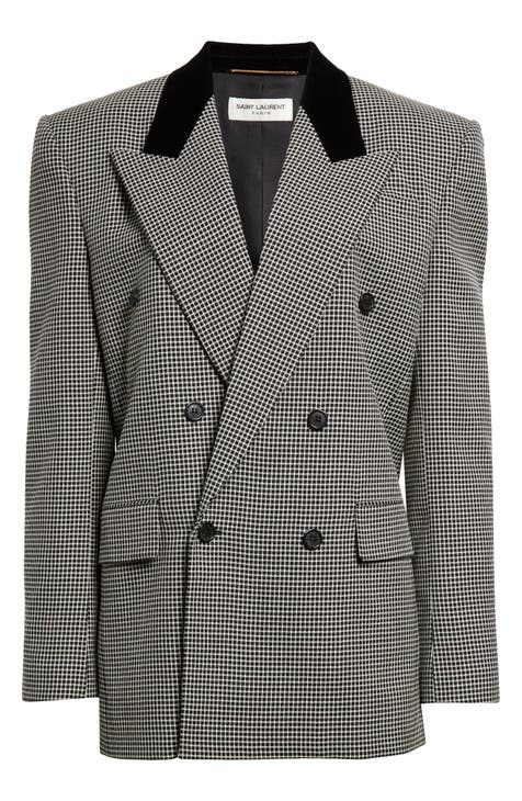 Contrast Lapel Vinyl Coat - Women - Ready-to-Wear