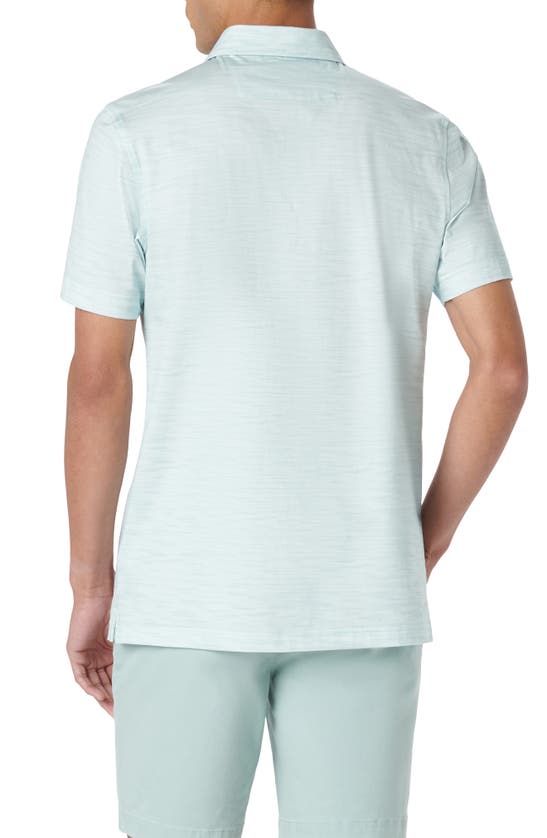 Shop Bugatchi Victor Ooohcotton® Print Polo In Mint