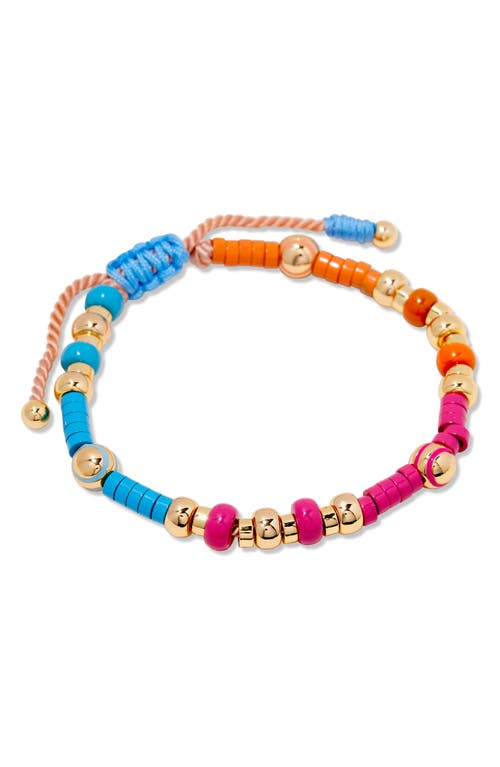 Brook & York Brook And York Cove Beaded Bracelet In Gold/ Multi