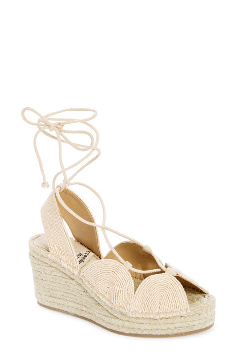 Sol Ankle Wrap Wedge Sandal (Women)