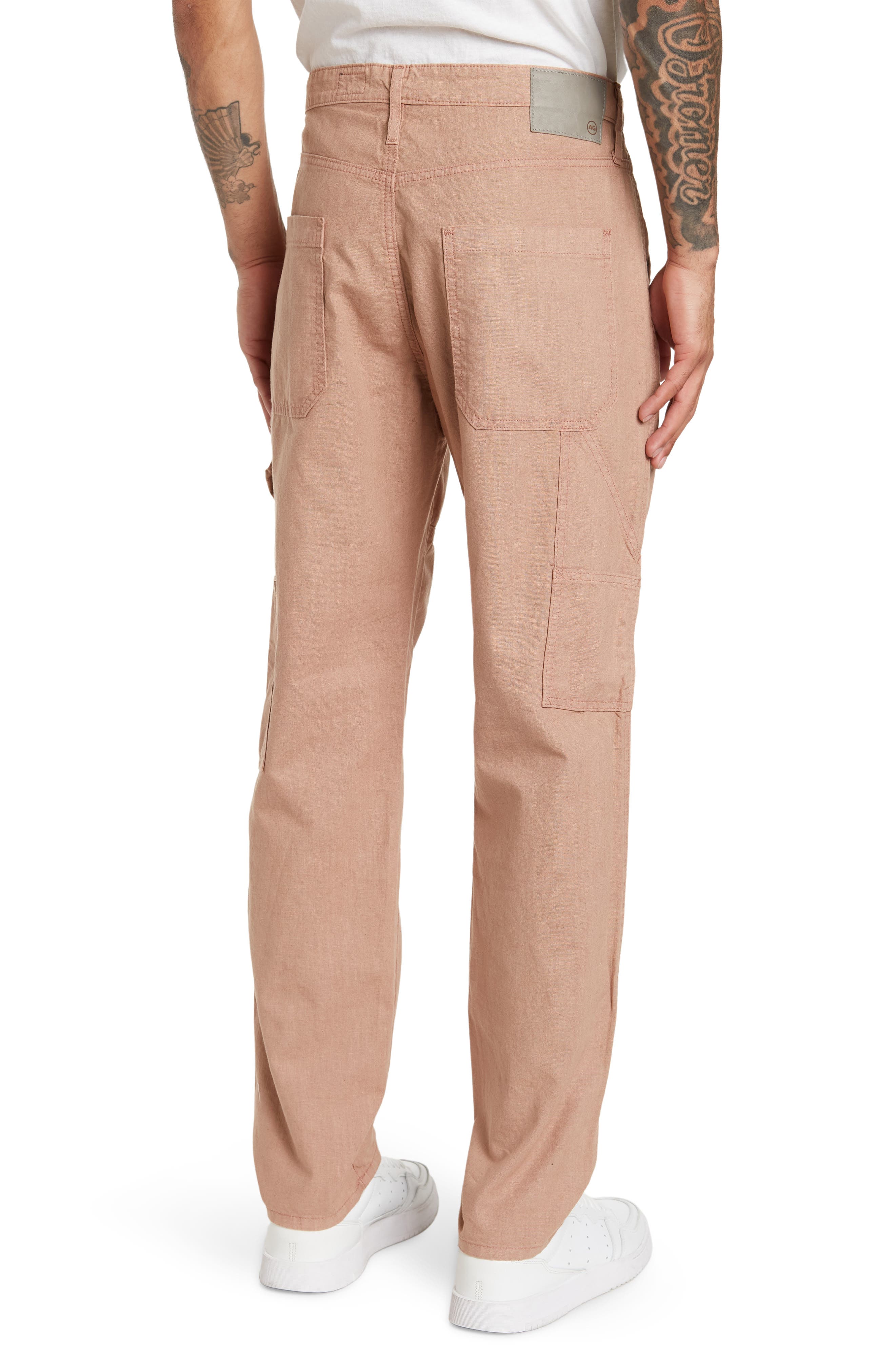 Ag Ridge Linen Blend Pants in Slidmv at Nordstrom Rack, Size 30