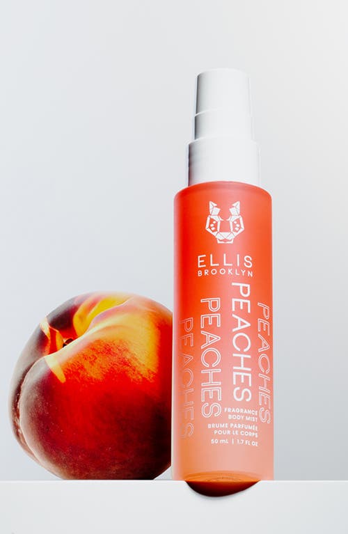 Ellis Brooklyn Peaches Fragrance Body Mist 3.4 oz / 100 ml Eau De Toilette Spray In No Color