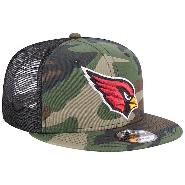 Arizona Cardinals New Era Classic 9FIFTY Trucker Snapback Hat - Black