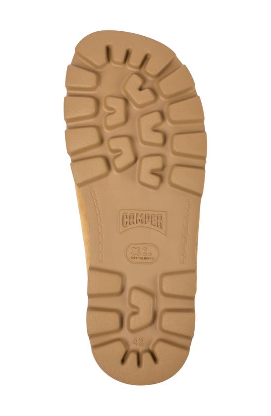 Shop Camper Brutus Slide Sandal In Medium Brown