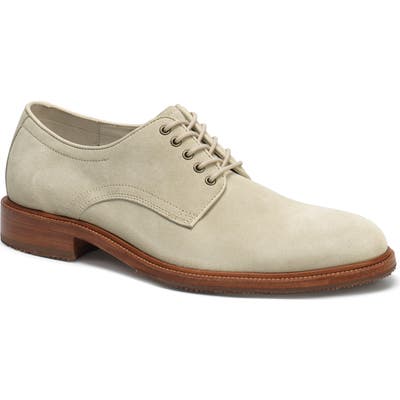 Trask Landry Plain Toe Derby, White