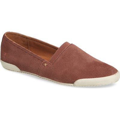 Frye Melanie Stud Slip-On Sneaker, Red