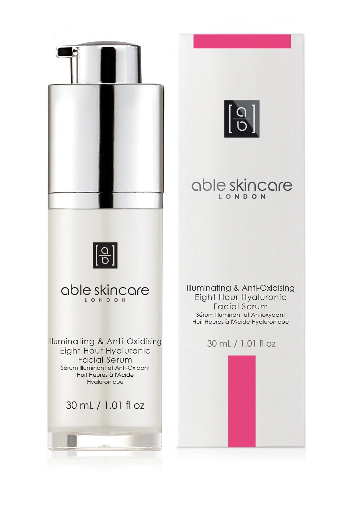 Able Skincare Illuminating & Anti-oxidising Eight Hour Hyaluronic Facial Serum
