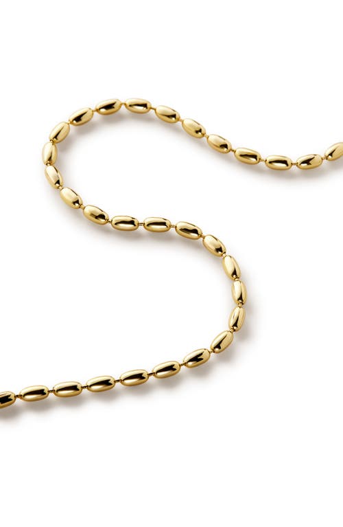 Shop Ana Luisa Ball Chain Necklace In Gold