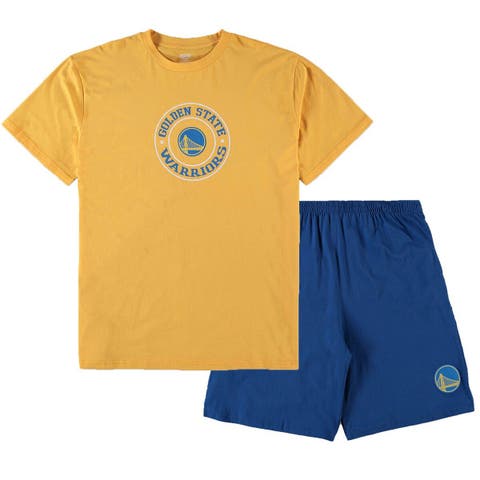 Concepts Sport /gold Utah Jazz Meter Long Sleeve T-shirt & Pants Sleep Set  At Nordstrom in Yellow for Men