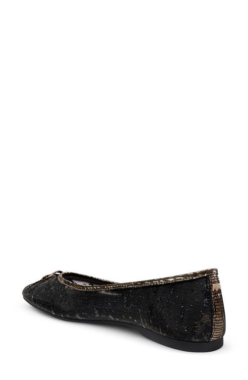 BIRDIES BIRDIES SONGBIRD METALLIC MESH BALLET FLAT