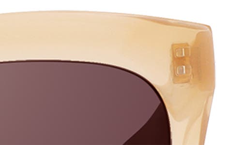 Shop Raen Vine 54mm Oversize Square Sunglasses In Papaya/violet Gradient