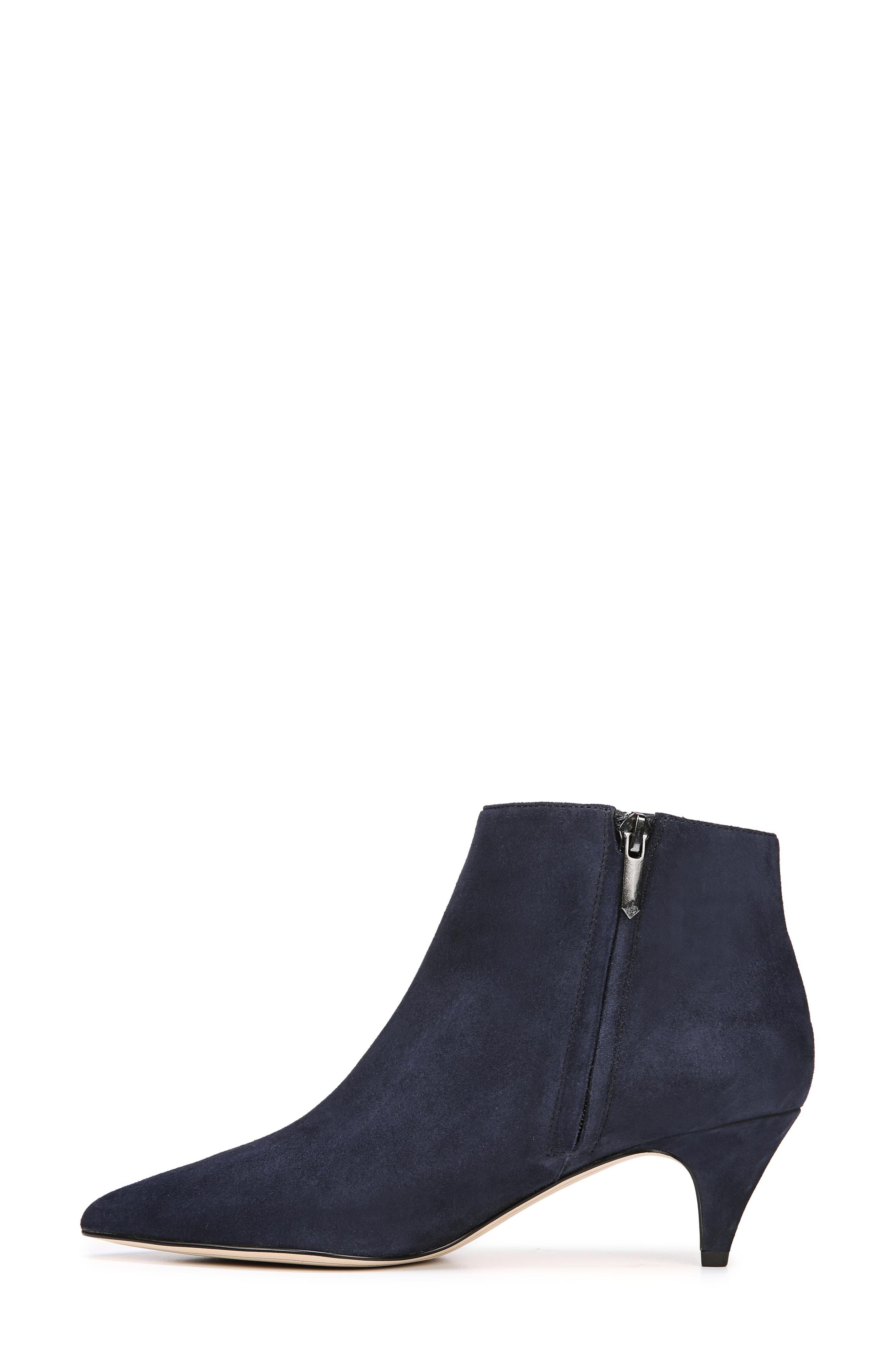 sam edelman kinzey leather kitten heel booties