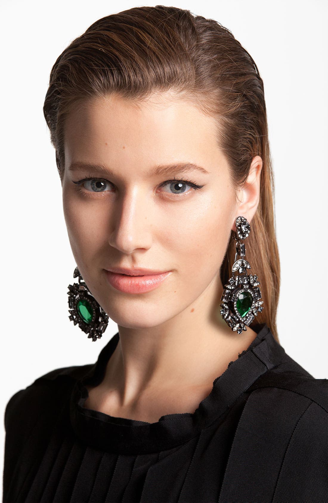 Lanvin Jewel Statement Clip Earrings Nordstrom