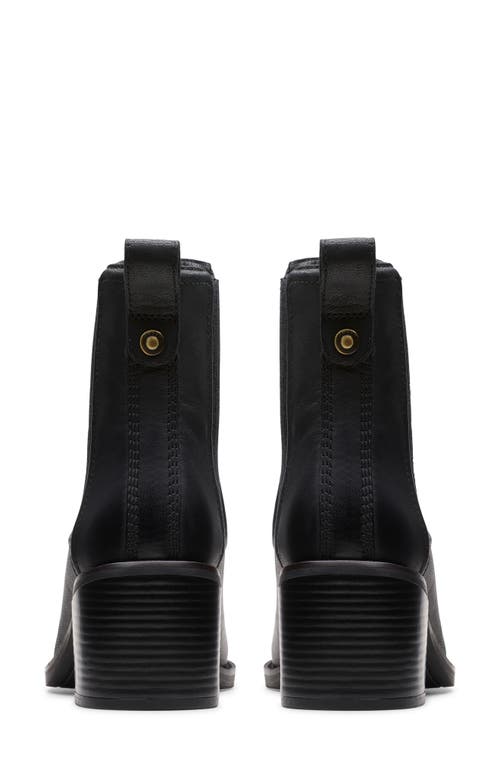 Clarksr Clarks(r) Chamberly Top Chelsea Boot In Black Leather