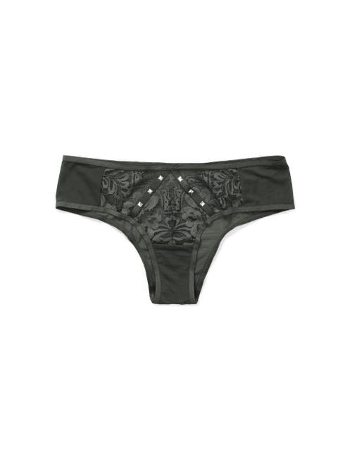 Shop Adore Me Emmeline Cheeky Panties In Dark Grey