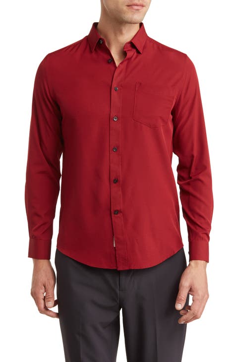 Recycled 4-Way Solid Sport Shirt