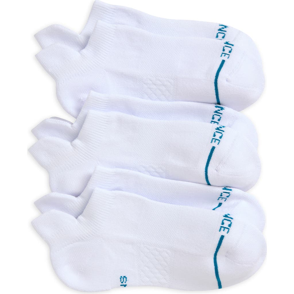 Stance Icon Assorted 3-pack Low Tab No-show Socks In White