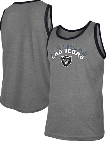Las Vegas Raiders Men's Sleeveless T-Shirt Black Cotton Tank Top Men's Gym  Vest