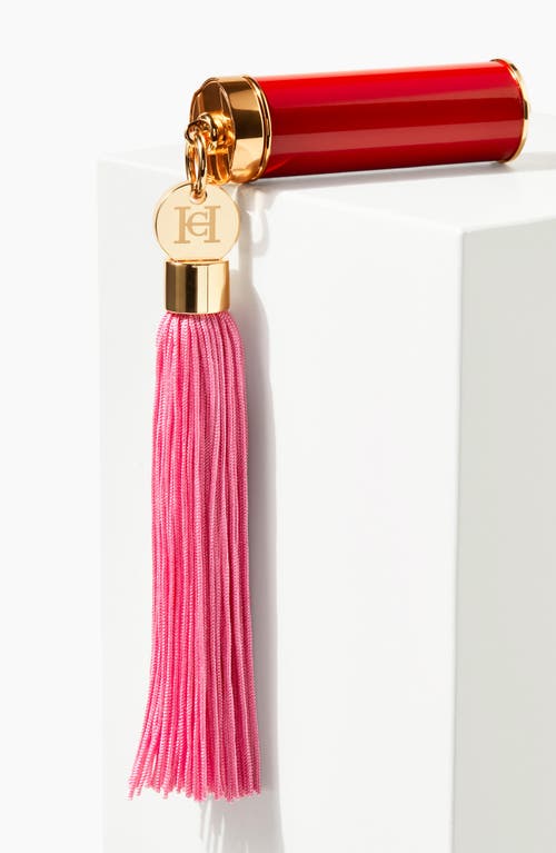 Carolina Herrera The Tassel Accessory Lipstick Charm In Pink