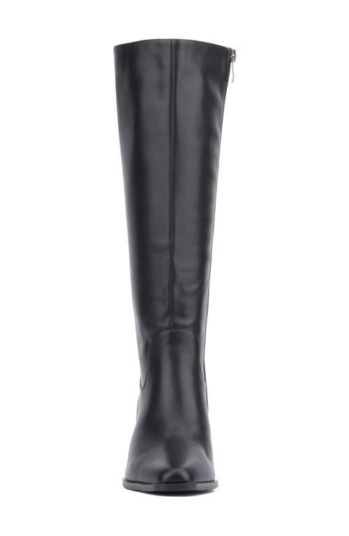Torgeis Wedge Heel Tall Boot In Black