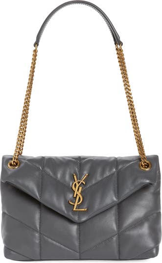 Nordstrom Saint Laurent Medium Loulou Puffer Quilted Leather Crossbody Bag  3550.00