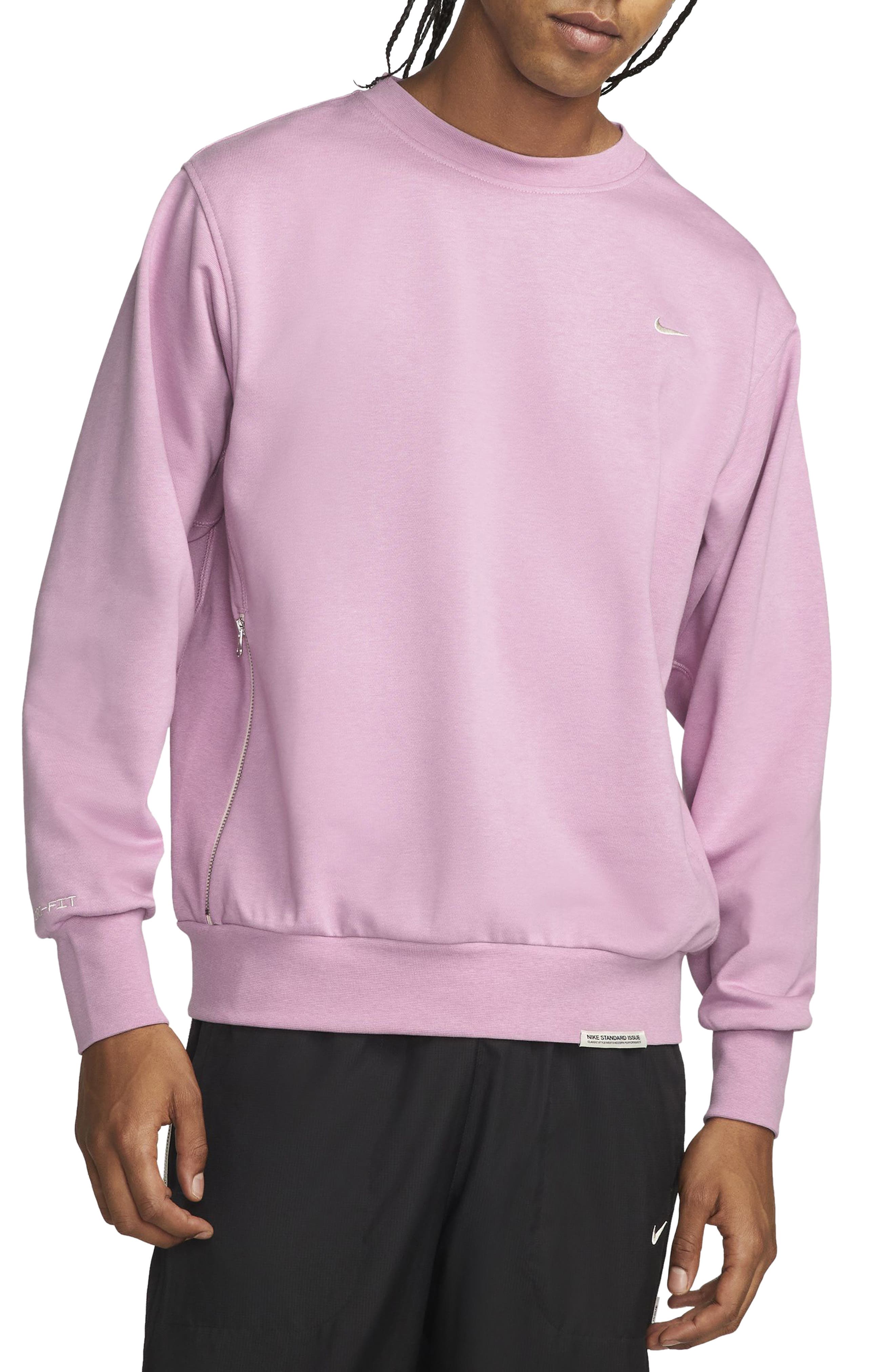 Purple Crewneck Sweatshirts for Men 