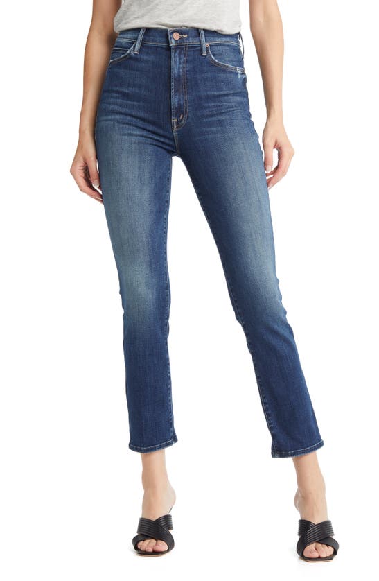 Mother The Swooner Rascal High Waist Ankle Jeans In Dont Mind Me