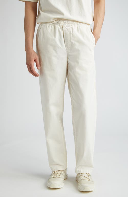 Lucien Cotton Ripstop Pants in White