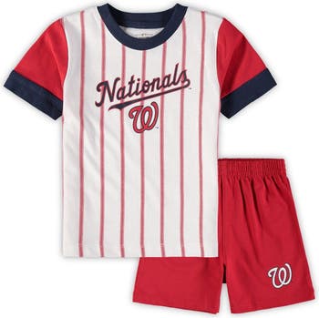 Houston Astros Toddler Position Player T-Shirt & Shorts Set - White/Navy