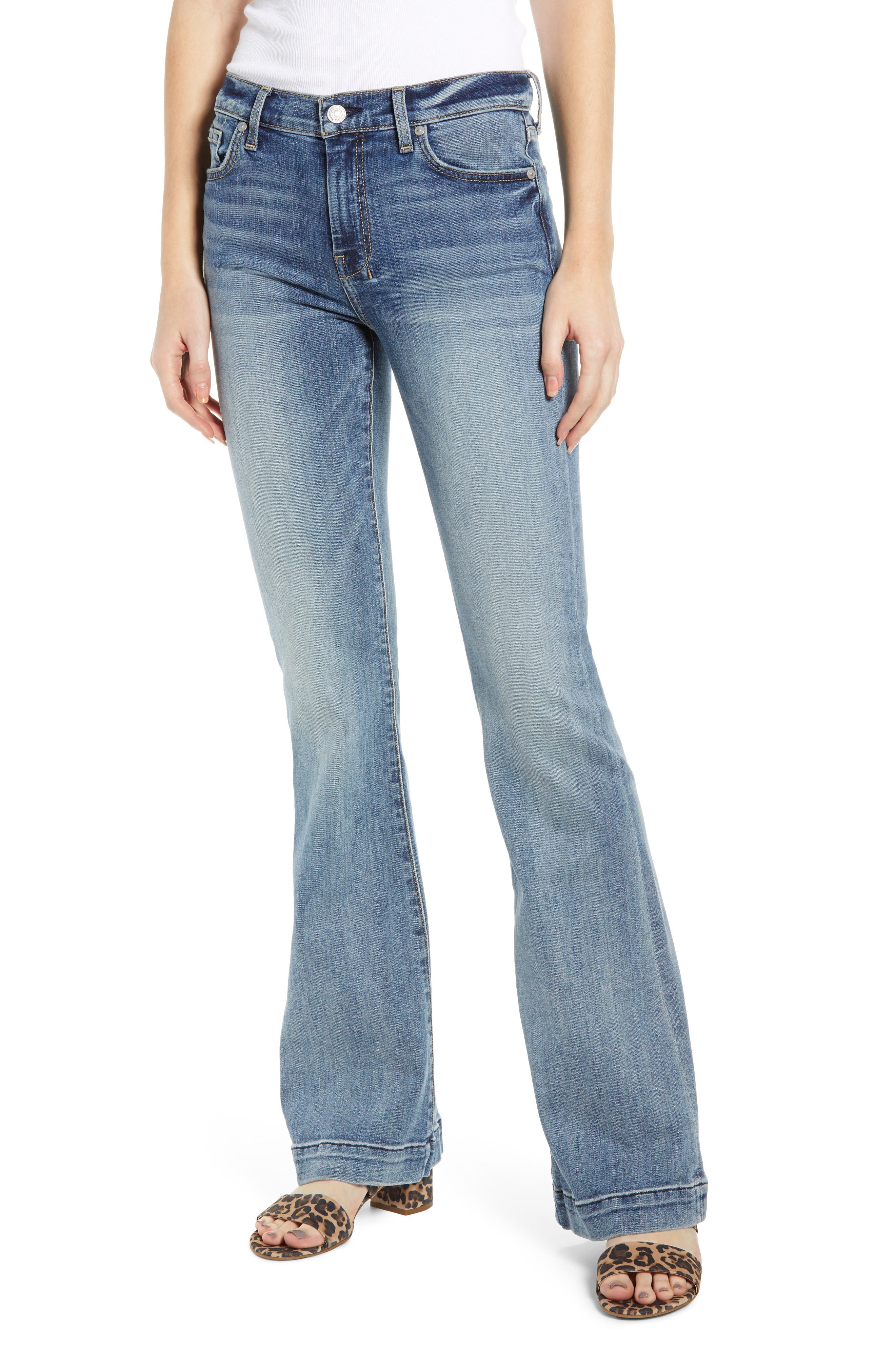 Women's 7 For All Mankind Dojo Wide Leg Jeans Women's 7 For All Mankind Dojo Wide Leg Jeans