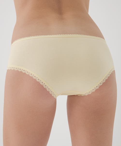 Pact Organic Lace Cheeky Hipster 3-pack In Island Vibes