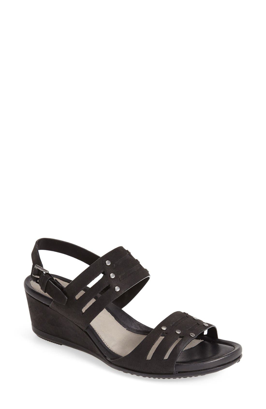 ecco touch wedge sandal