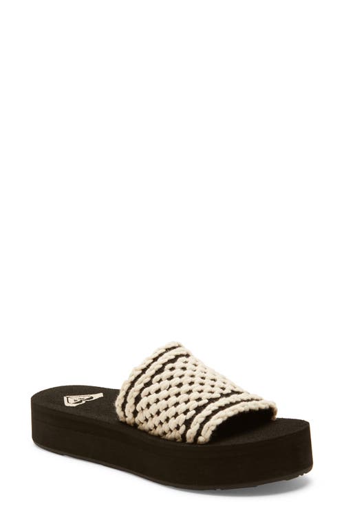 ROXY ROXY DAYZIE PLATFORM SLIDE SANDAL 