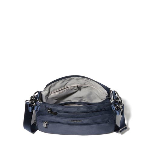 Baggallini Marais Crossbody Bag In French Navy Twill