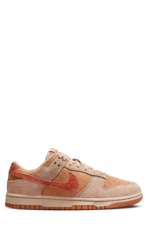 Shop Nike Dunk Low Basketball Sneaker In Shimmer/burnt Sunrise/amber