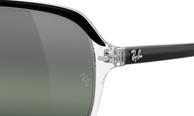 Ray Ban Bill One 60mm Square Sunglasses In Clear