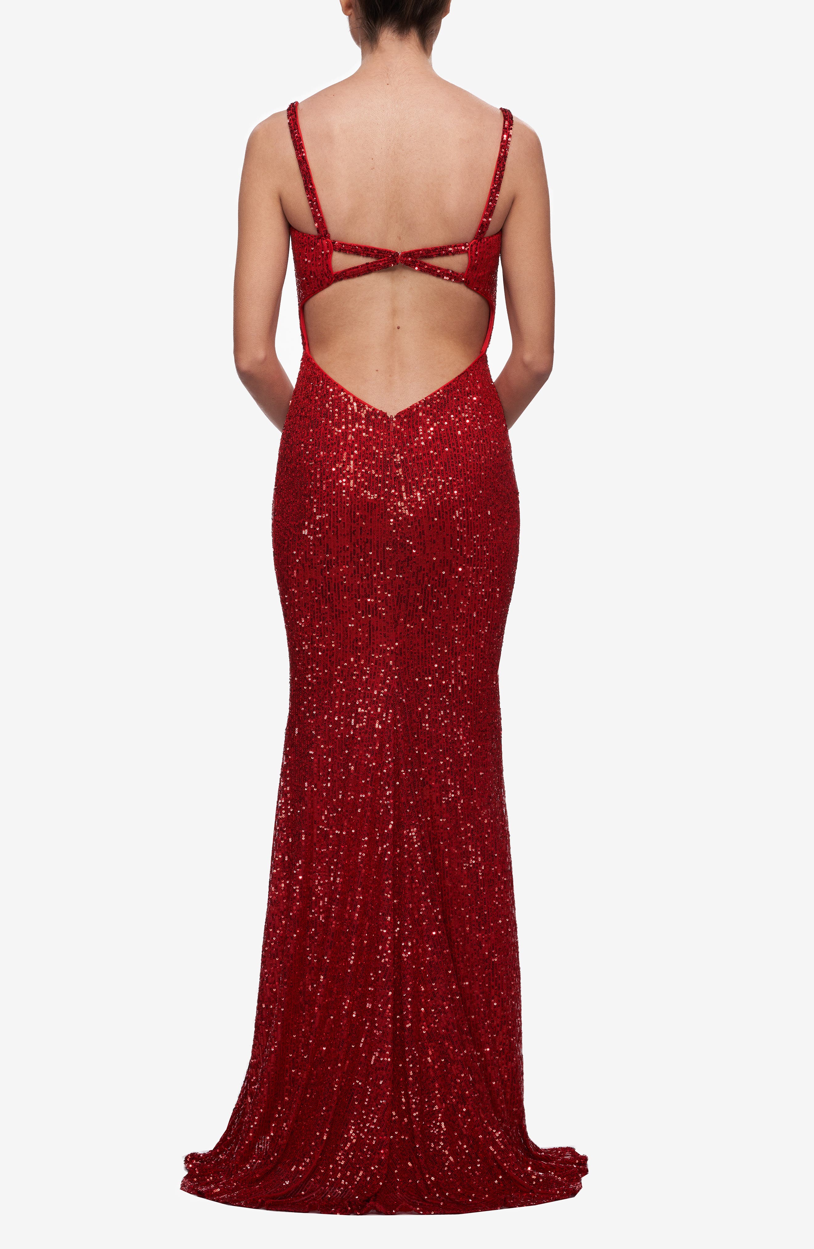 red sequin dress nordstrom