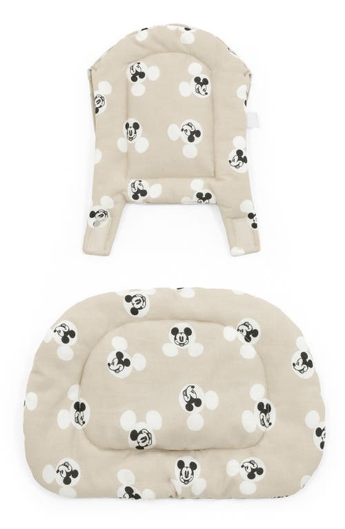 Stokke x Disney Mickey Mouse Nomi Seat Cushion in Grey/white/black at Nordstrom
