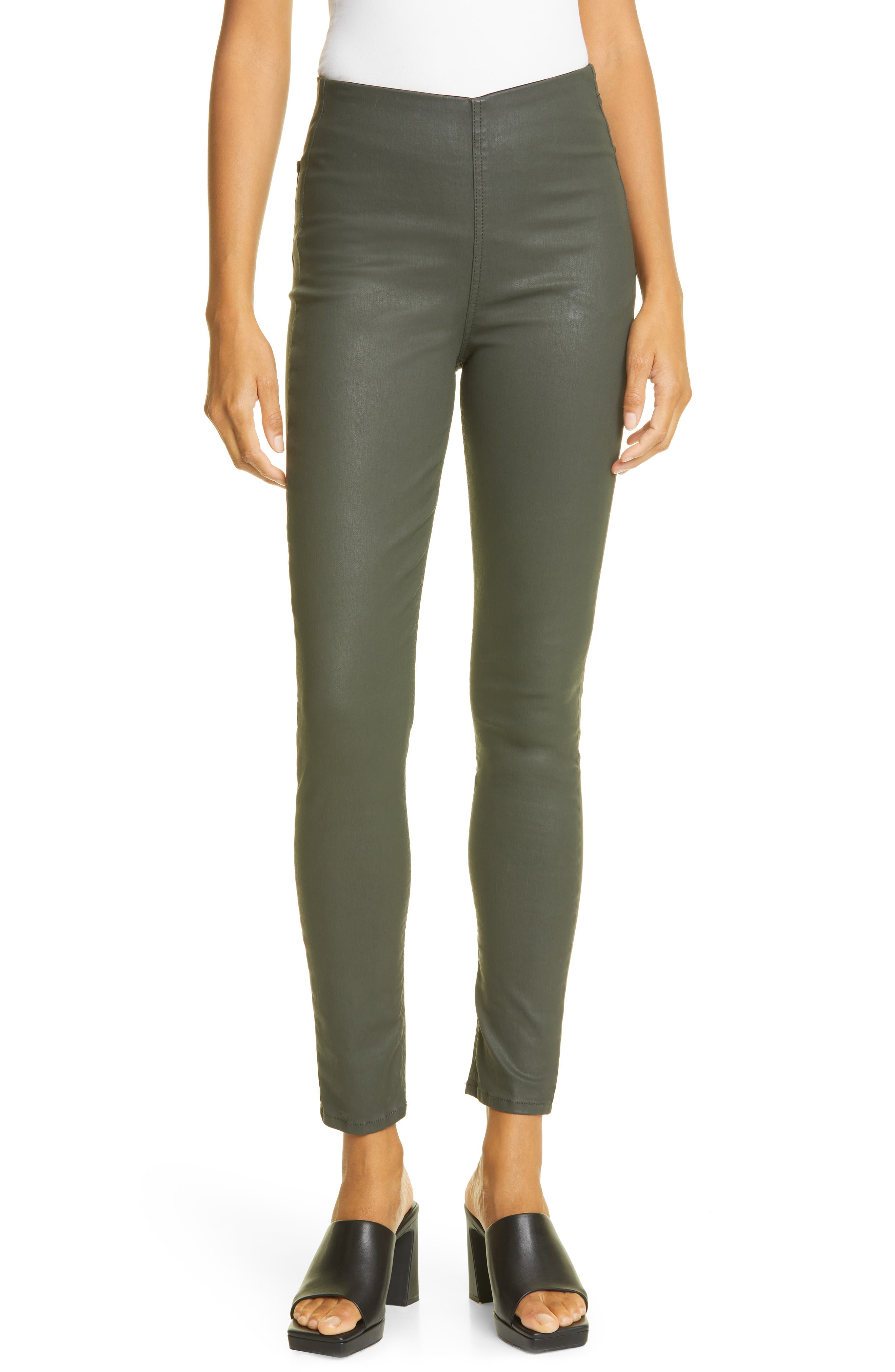 rag \u0026 bone Nina Coated High Waist Pull 
