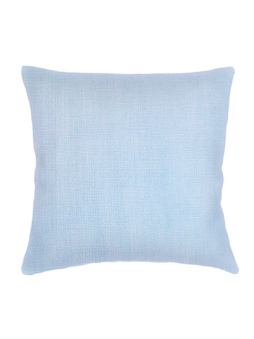 Anaya So Soft Linen Pillow Down Alternative Insert In Light Blue
