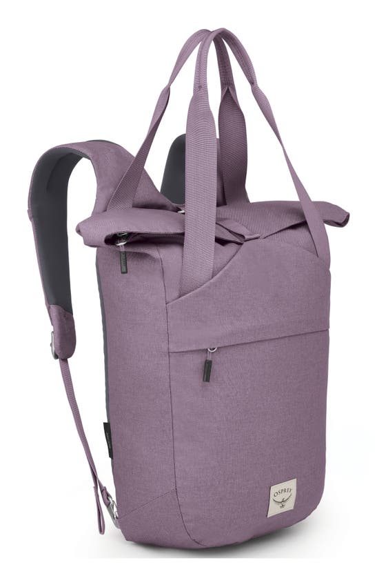 Osprey Arcane™ Recycled Polyester Hybrid Tote Pack In Purple Dusk Heather