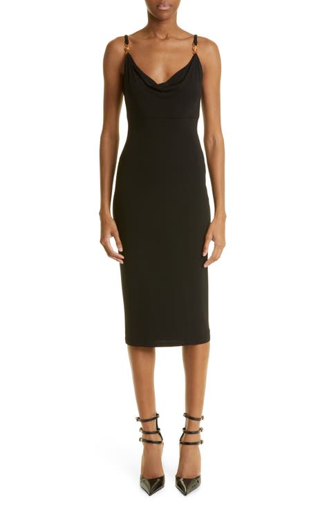 Versace Women's Midi All Day Long Sleeve Dress. 8052019257762 #161