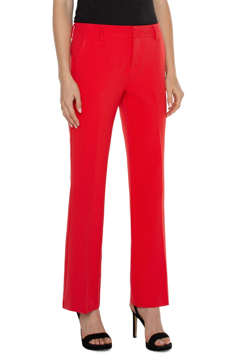 Liverpool Los Angeles Kelsey Flare Stretch Suiting Pants | Nordstrom