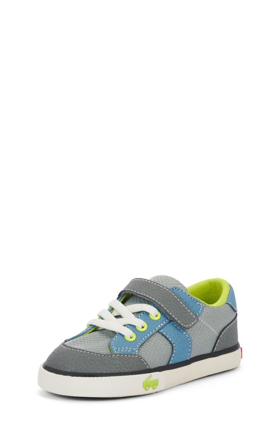 Shop See Kai Run Kids' Connor Sneaker In Gray