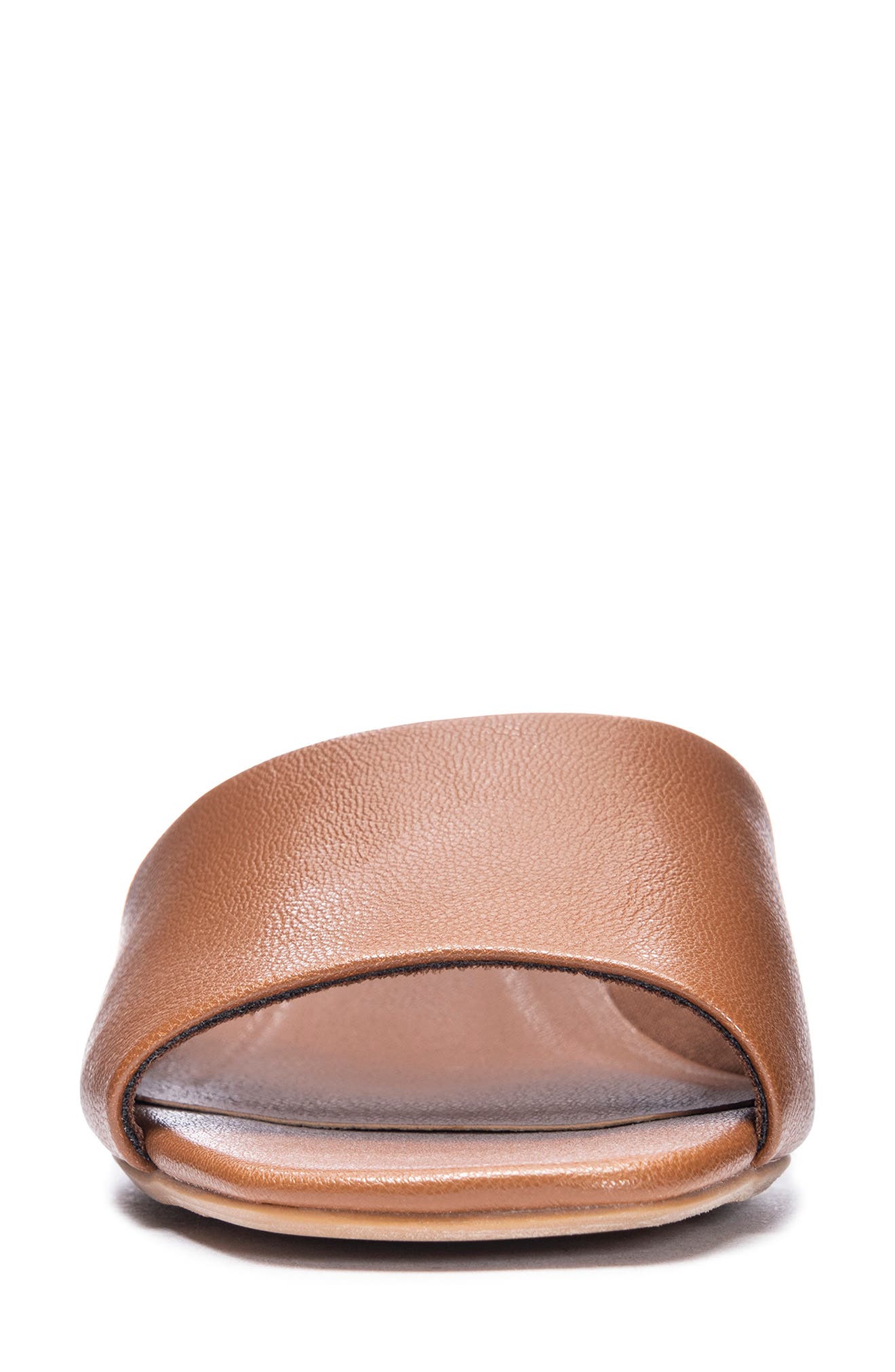 CHINESE LAUNDRY Lana Slide Sandal, Main, color, CAMEL LEATHER