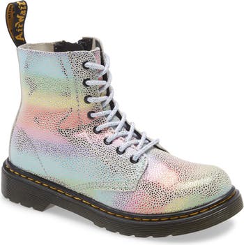 assistance Achieve Transparently Dr. Martens 1460 Pascal Rainbow Boot | Nordstrom